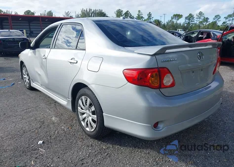 2009 Toyota Corolla S from USA, damaged, VIN 2T1BU40E99C145556